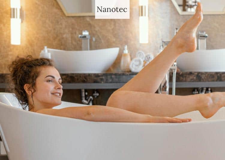 tomar baño caliente